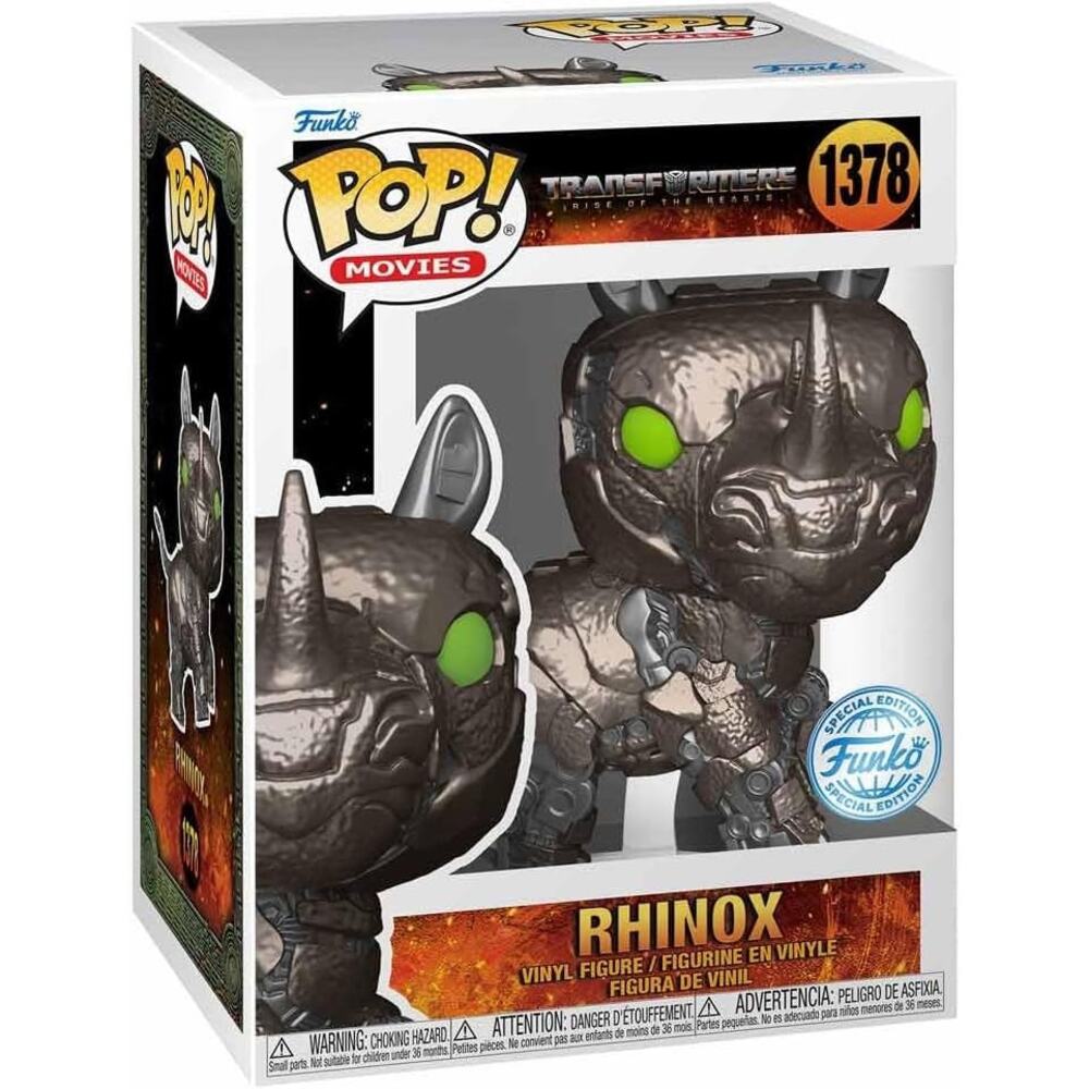 Funko Pop! Transformers: Rise of the Beasts Rhinox (US Exclusive) – Vinyl Figure